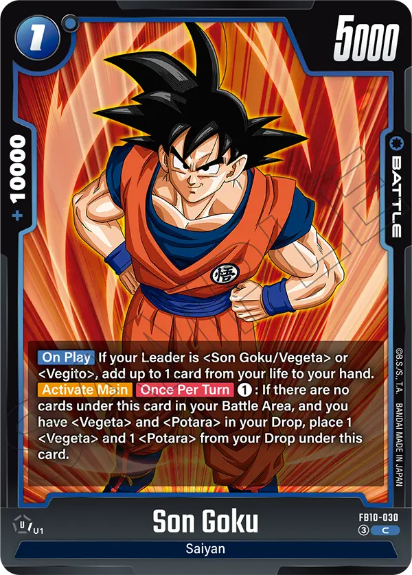Son Goku, Awakening Charge