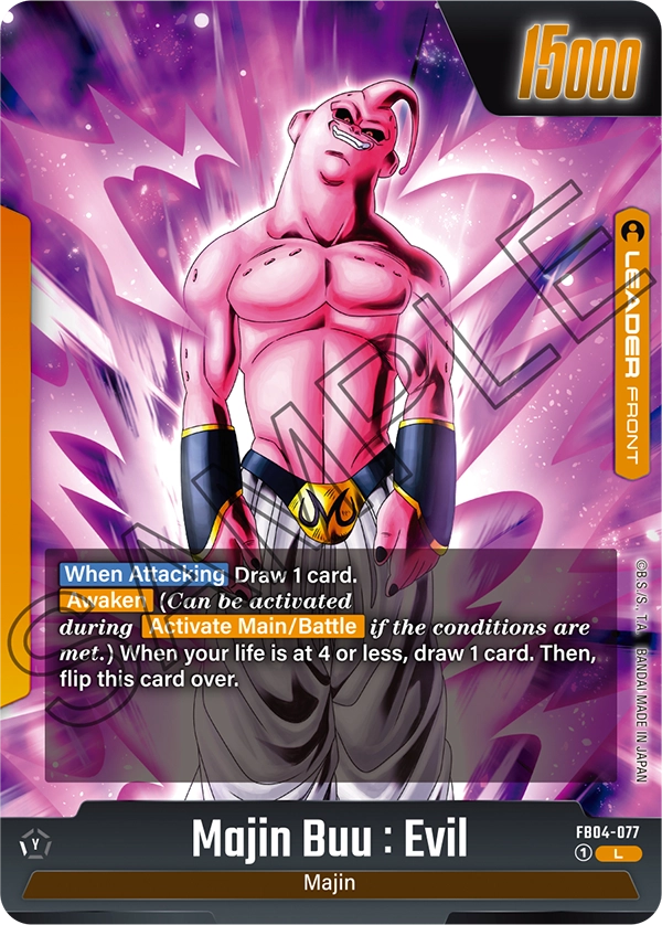Líder Majin Buu Banquete de Almas